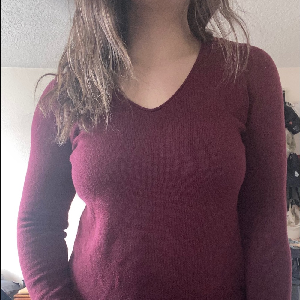 Maroon Sweater